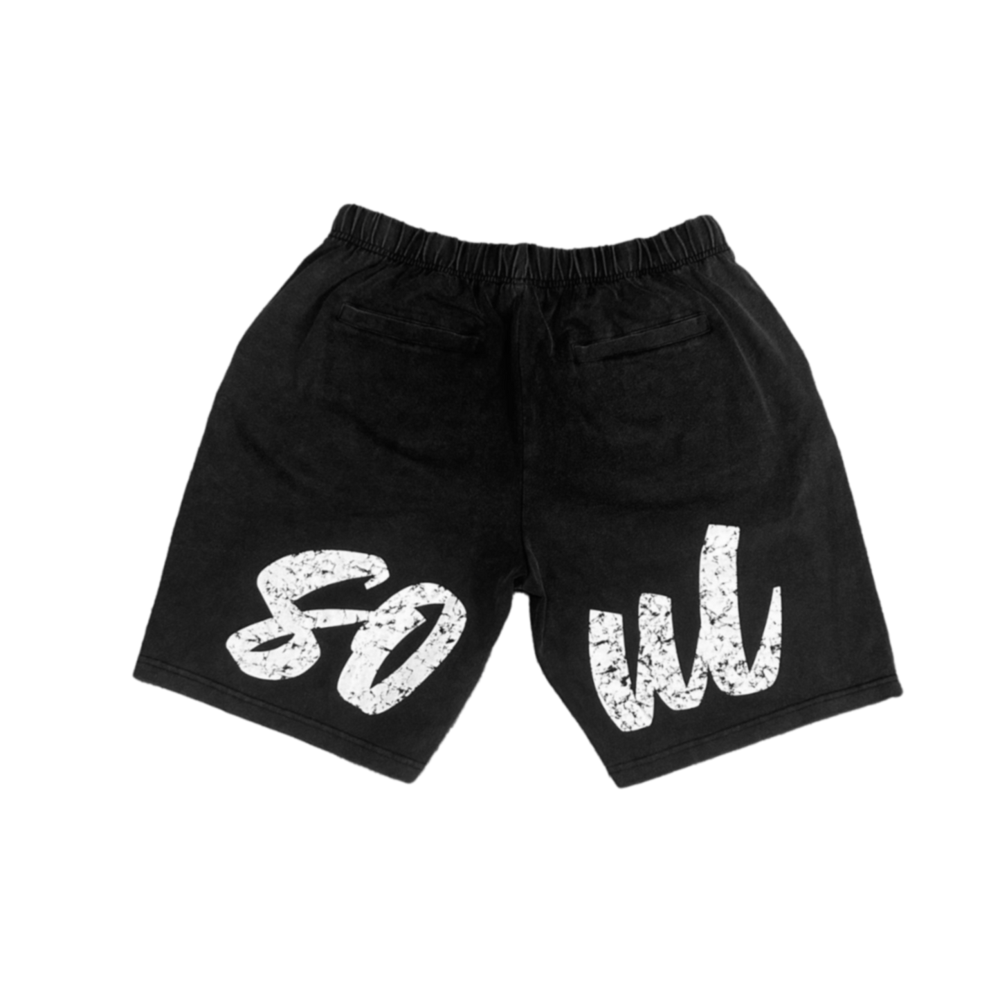 "SOUL LDN 28" Acid Wash Shorts