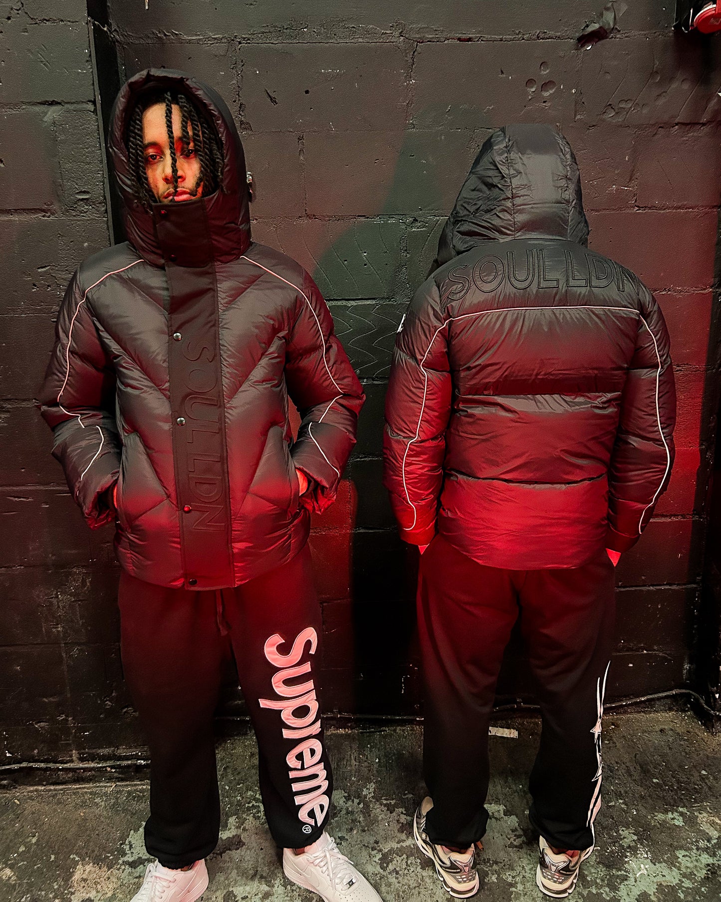 “Inverno” Black Puffer Jacket