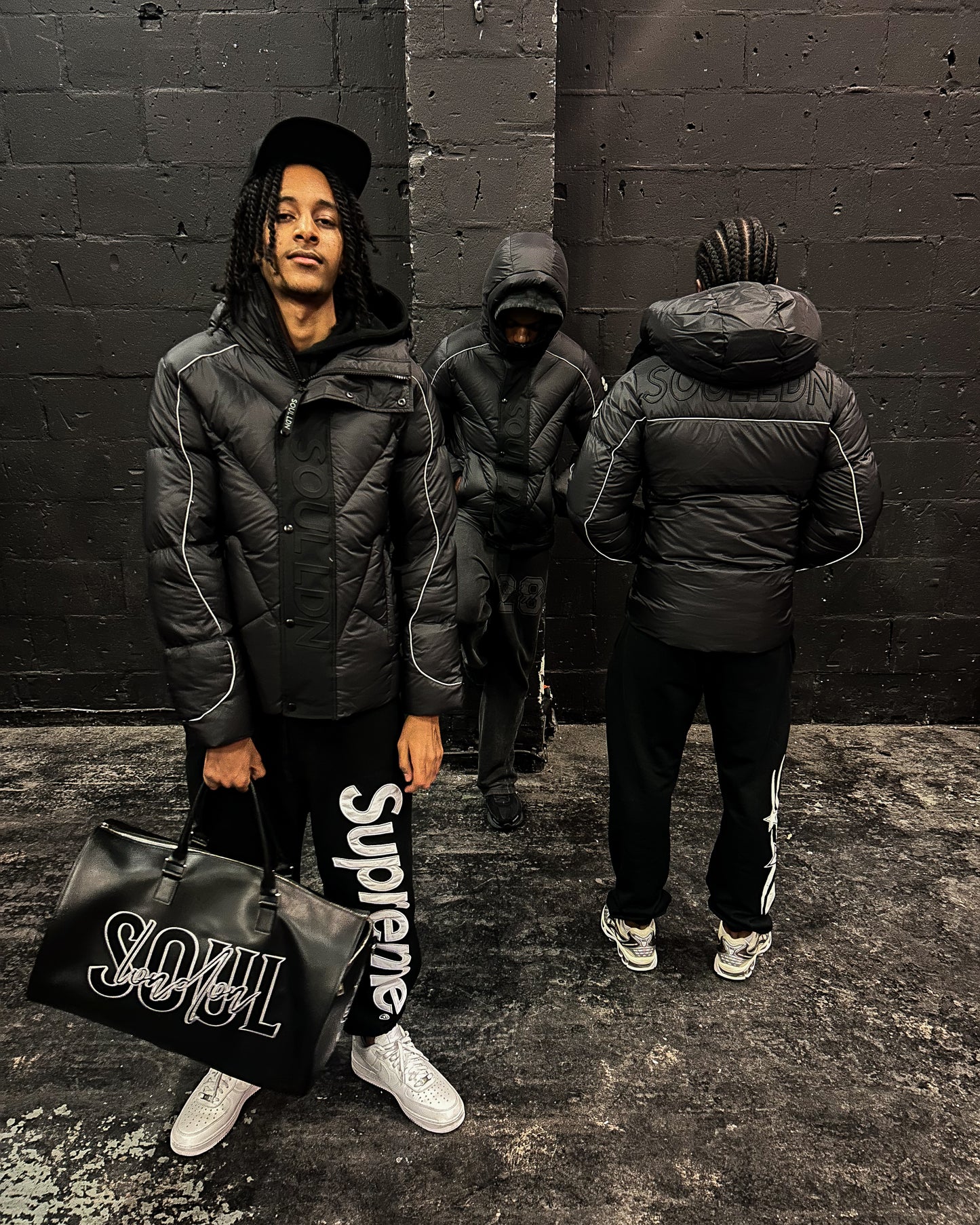 “Inverno” Black Puffer Jacket