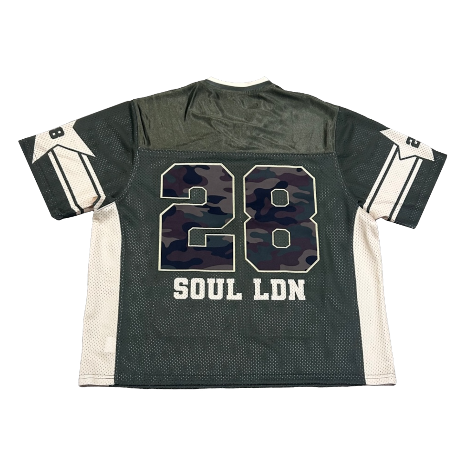 "Camo 28" Olive Green Jersey