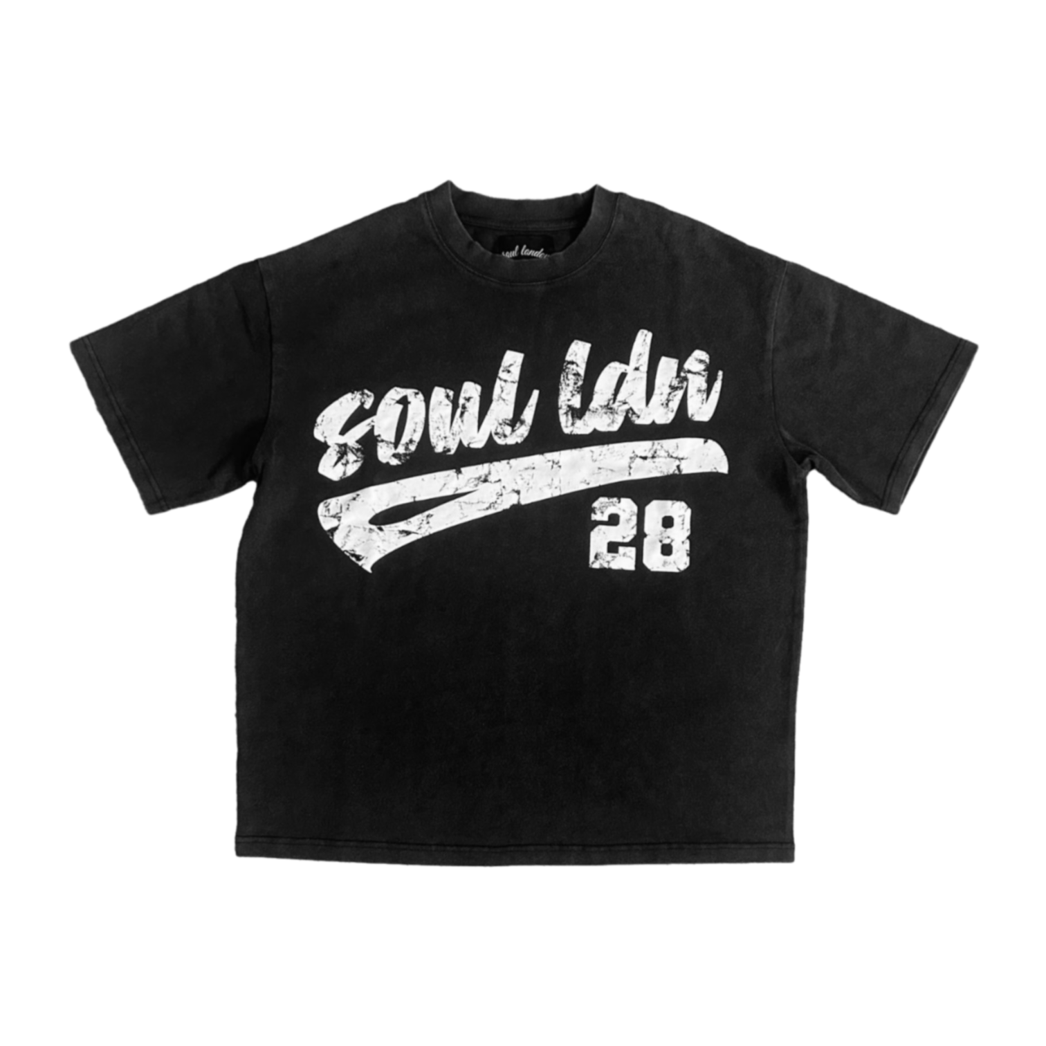 "SOUL LDN 28" Acid Wash T-shirt