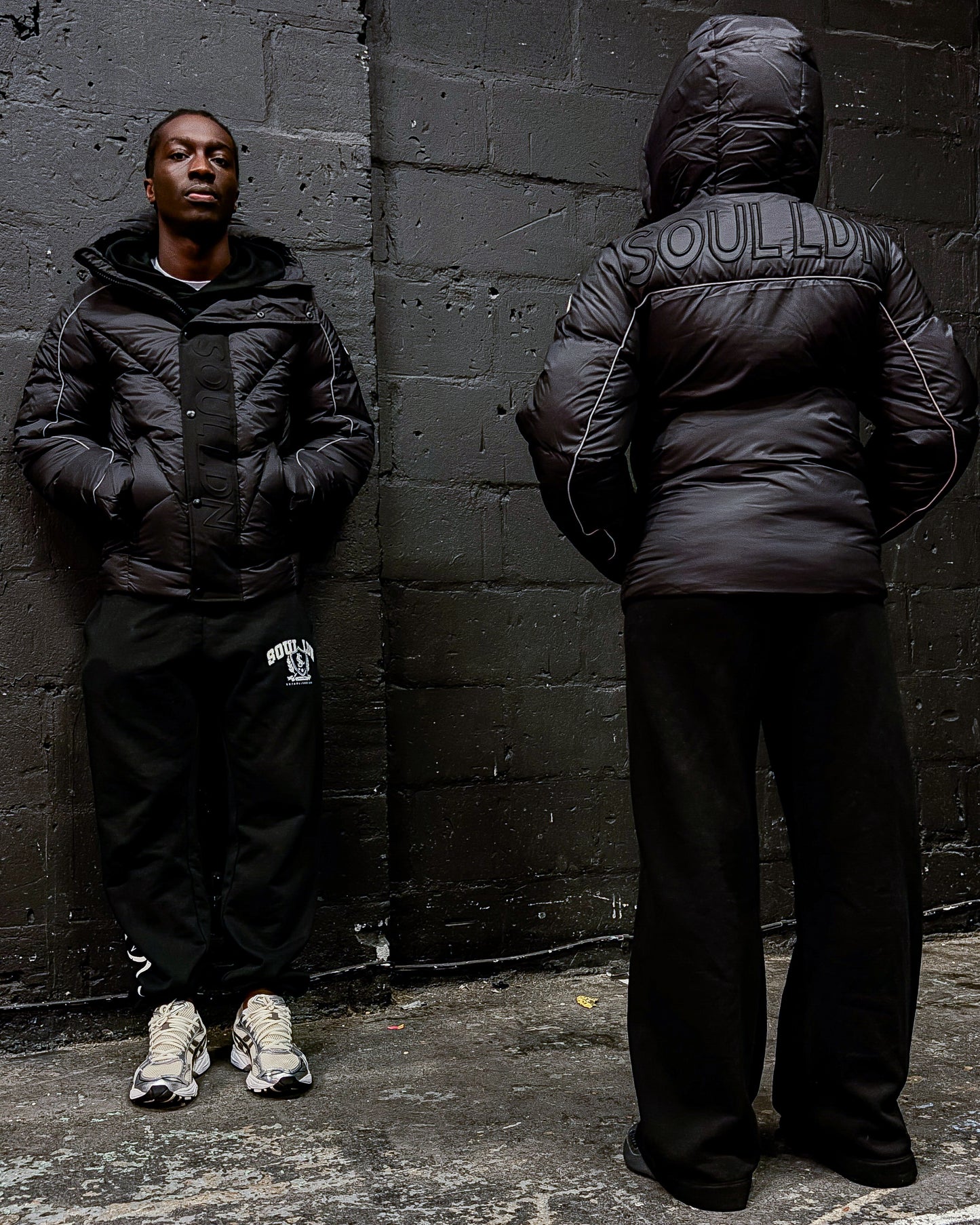 “Inverno” Black Puffer Jacket