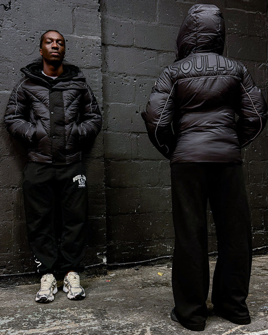 “Inverno” Black Puffer Jacket