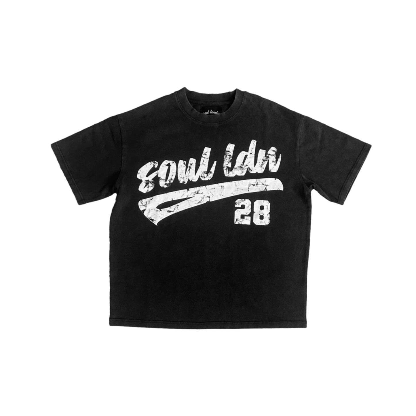 "SOUL LDN 28" Acid Wash T-shirt