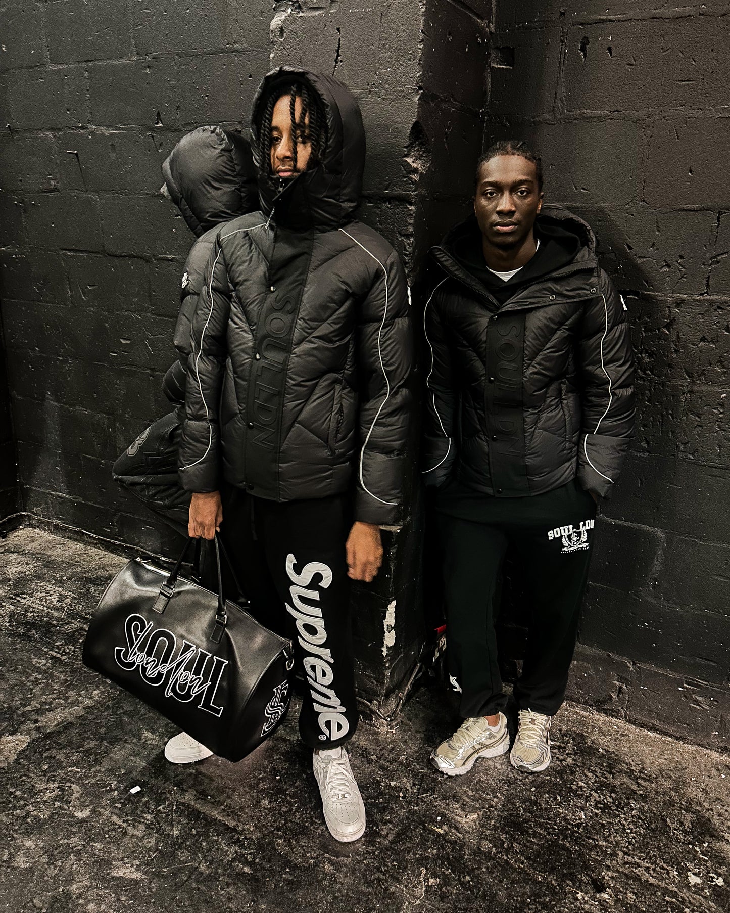 “Inverno” Black Puffer Jacket