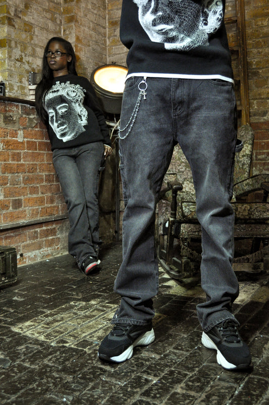 “Star” Black Denim