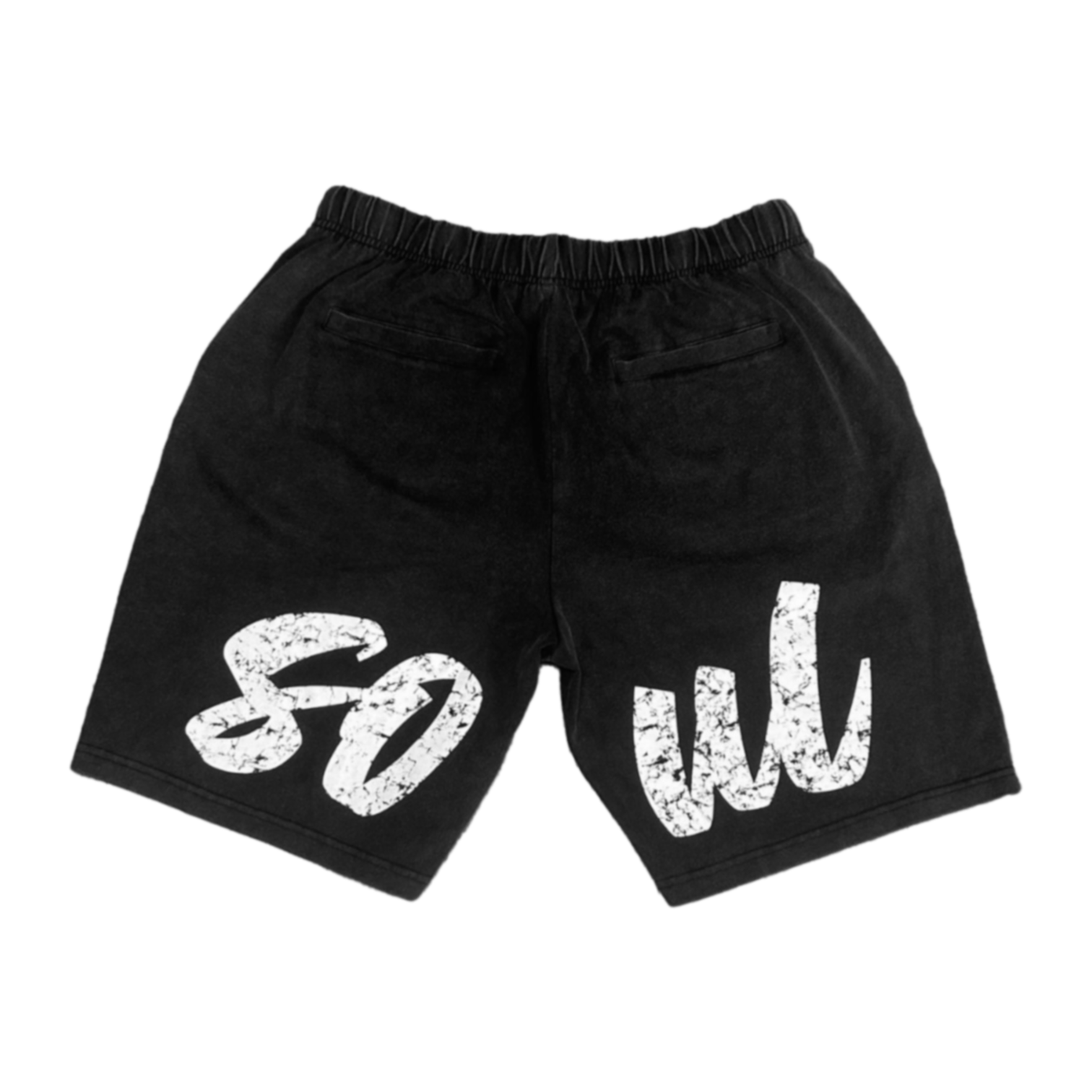 "SOUL LDN 28" Acid Wash Shorts